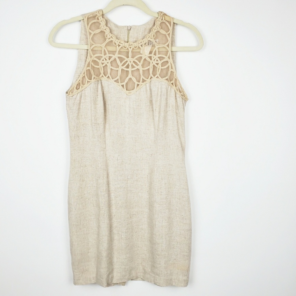 🌵Rampage cream dress. K17A9